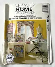 UNUSED VINTAGE SEWING PATTERN MCCALL'S HOME DECORATING 766 SEWING ROOM OPENED