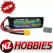 Lectron 11.1V 5200mAh 100C Lipo Battery w/ XT60 Connector+Adapter for TRAXXAS