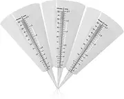 UPKOCH 3Pcs Clear Rain Gauge Measuring Cups Durable Transparent Design for Accurate Rainfall Measurement Garden Agriculture and Meteorological Statistics