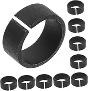 10pcs Set Wheel Hub Positioning Ring Rim Locks for Cars Tire Bolts with Lock Nut Wheel Lug Nuts Socket Wheel Lug Wheel Lock Key Wheel Lock Nut Black 65 Manganese Spring Steel