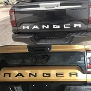 Next Gen Ranger Tailgate Letters Badges (Black)