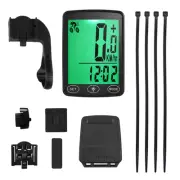 Upgrade Waterproof Bike Computer with LED Backlight Bicycle Speedometer Odometer