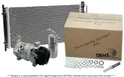 Global Parts Distributors 9623381A A/C Compressor For 07-09 Dodge 2500 3500