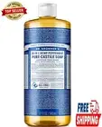 Dr. Bronner's Pure-Castile Liquid Soap 32oz-Hemp Peppermint (FREE FAST SHIPPING)