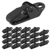 20Pcs Tent Awning Canopy Clamp Tarp Clip Snap Canvas Anchor Gripper Caravan4651