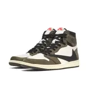 Nike Air Jordan 1 Retro High OG x Travis Scott Sail Mocha Size US 1