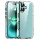 Shockproof Heavy Duty Case For iPhone 16 Pro Max 16 Plus Rugged Cover Military