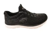 Skechers Womens Summits Sparkling Spots Comfortable Slip On Shoes