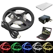 50cm Waterproof LED Strip Light TV Background Light With AC 5V 13344 RED