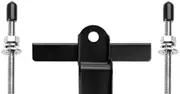 Swpeet Premium 11Inch - 27cm Adjustable Battery Hold Down with J Bolt and Nut Washers Assortment Kit, Universal Adjustable Battery Crossbar with J Bolt Fit for SUV Car, Good Contact