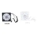 12cm ARGB LED Cooling Fan 12025 12V 3W with PWM Temperature Control Hydraulic