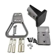 Mounting Bracket with Flush Mount for Anderson Plug Connector Panel 175A