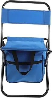 VANZACK Hunting Foldable Stool Portable Beach Chair with Under Seat Pouch Carry Strap for Fishing Country Outdoor Camping Walking Hiking Travel