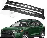 Aluminum 2PCS Crossbar Cross Bar Compatible for Toyota Corolla Cross 2022-2024 Roof Rack Bars