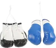 2 Pairs Mini Boxing Gloves Pendants Stylish Boxing Gloves Keychain Decor for Cars Bags and Accessories Material for Everyday Use and Party Decorations