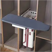 180° Rotation Pull-Out Ironing Board,Ironing Board with Soft-Close,Wall Mounted Iron Board,Stow Away in The Cabinet Saving Space,for Small Spaces(Color 2)