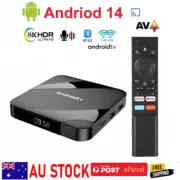 2025 ATV Android 14 Smart TV Box 4GB 64GB S905W2 4 Core Dual WIFI Voice Remote