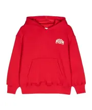 long-sleeve cotton hoodie 12,8Y,6,14Y Red
