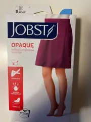 Jobst Women's Opaque Compression Knee-Hi 15-20 mmHg Natural Small