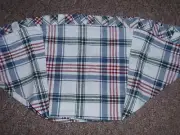 Longaberger Liner, MARKET DAY PLAID, For THE REMEMBRANCE-WEEKENDER BASKETS NEW!