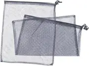 HOUDERCO 10 Pack Mesh Bag Storage for Bath Products Portable Bag for Camping Travel