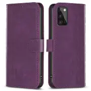 For Samsung Galaxy A41 (Global Version) Imprinting Cover Stand Wallet ic Clasp Phone Case