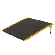 26" L Silver Spring Aluminum Adjustable Solid Threshold Ramp