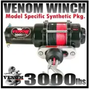 3000LB VENOM UTV WINCH POLARIS 2013-19 RANGER FULL-SIZE 900 & 1000 XP & CREW
