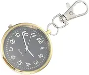 [SAFIGLE] Pocket Watch Holder Gold Watch Lady Small Watch Watches for Women Watch Men Smartwatch Fob Watch Ladies Watches Electronic Digital Nurse Watch Carabiner Keychain