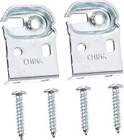 HAWILLOSCH 1 Pair Heavy Duty Curtain Installation Brackets Roller Blind Mounting Supports for Easy Fixing and Secure Installation Sturdy and Wear Resistant Curtain Side Fittings