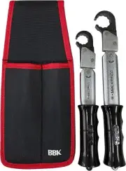 BBK Ratchet Torque Wrench Set of 2 1/4 3/8 RTQS New