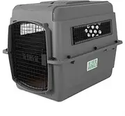 Petmate Sky Kennel - for Air and Travel, Airline Approved Dog Crate for Pets 30-50 lbs, Heavy Duty Dog Kennel, Made in The USA- 32 Inches