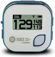 GolfBuddy GB Voice 2S+ Talking GPS Golf Rangefinder Navigation White