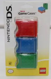 Nintendo DS LEGO Brick Game Cases 3 pack - NEW -