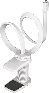 Children's Monitor Mount for Cot Bed - Versatile Swivel Mounting without Tools - Camera Mount for Cot Bed with Clip, Versatile Swivel Mount, Flexible Arm Mount, Camera Shelf