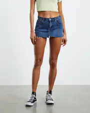 A 99 Low Skirt Lucy Blue