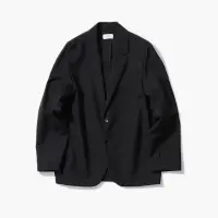 在飛比找蝦皮商城優惠-日本ATON經典羊毛涼爽輕薄微落肩盒型剪裁高密度編織西裝外套