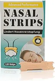 Anti Snoring Devices, Breathe Right Nasal Dilator Strips, Nose Strips for Sleeping (Pack Of 120)