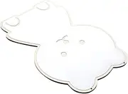 Generic Nordic Home Furnishings Bear ' Full Moon Photo Props (Smiling Bear) Mirror Wall Decor for Living Room Rustic Wall Mirror Bunny Mirror Dresser Decor Acrylicwooden