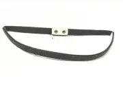 White House Black Market Womens Belt Elastic Back Solid Black Size S Work New