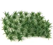 [Qianly] 50pcs Model Train Scenery 2.5cm Bush Shrubs HO OO Scale Wargame Park Layout