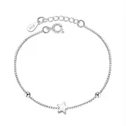 3PCS Copper Woman Bracelet Handmade Jewelry Chain Five-pointed Star Fashion