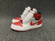 Nike Air Jordan 1 Retro High OG PS Kids Boys Shoes US 2Y New Sneakers White Red