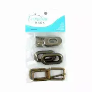 Spring Sling Hardware Kit - Antique Brass By Emmaline Bags