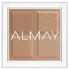 Almay Shimmer/Matte Eyeshadow Quad Palette Hypoallergenic, 210 Unplugged