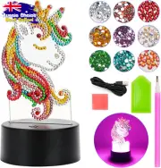 Diamond Painting Kits Unicorn Toy Girls Gift Kids Age 4-8 Years Birthday