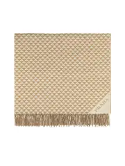 Prada Embroidered Wool Blend Symbole Double Blanket
