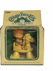 Rocking Babies Cabbage Patch ROCKING HORSE Kids Mini Doll 1983 Tomy NIB
