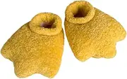 [Frediuo] Duck Paw Slippers for Women Soft Novelty Casual Plush Slippers for Bedroom Dorm