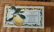 NIB LA Saponaria Firenze Lemon Scented Soap Sealed 10.5 Oz Large